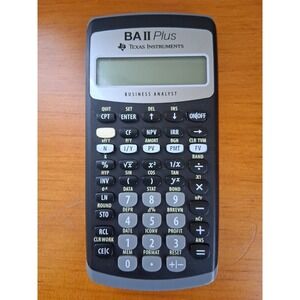 Texas Instruments BA II PLUS Financial Calculator